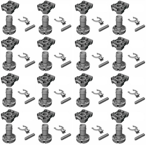 20x sockelfüße sockelfuß - 20x,