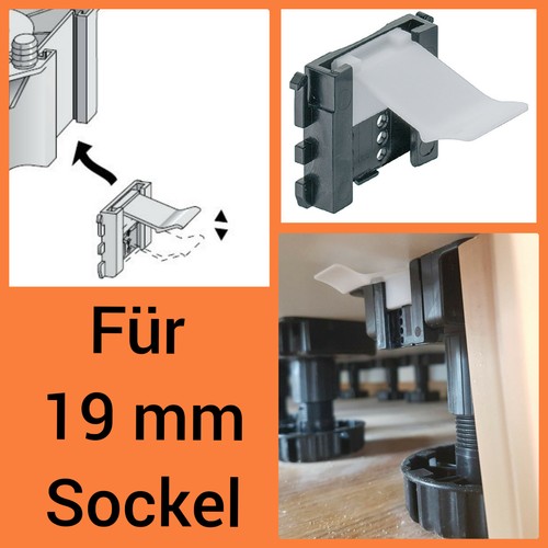 Sockelhalter mm küche - sockelhalter, 19